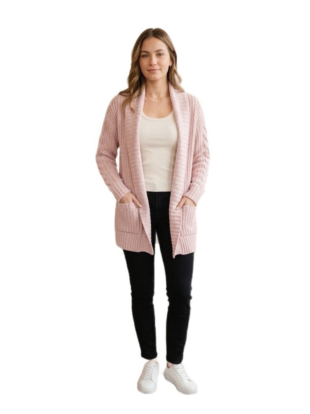 Mossimo Supply Co. Blush Cardigan Sweater Size XS